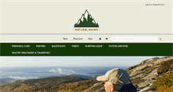 Desktop Screenshot of naturalhiking.com